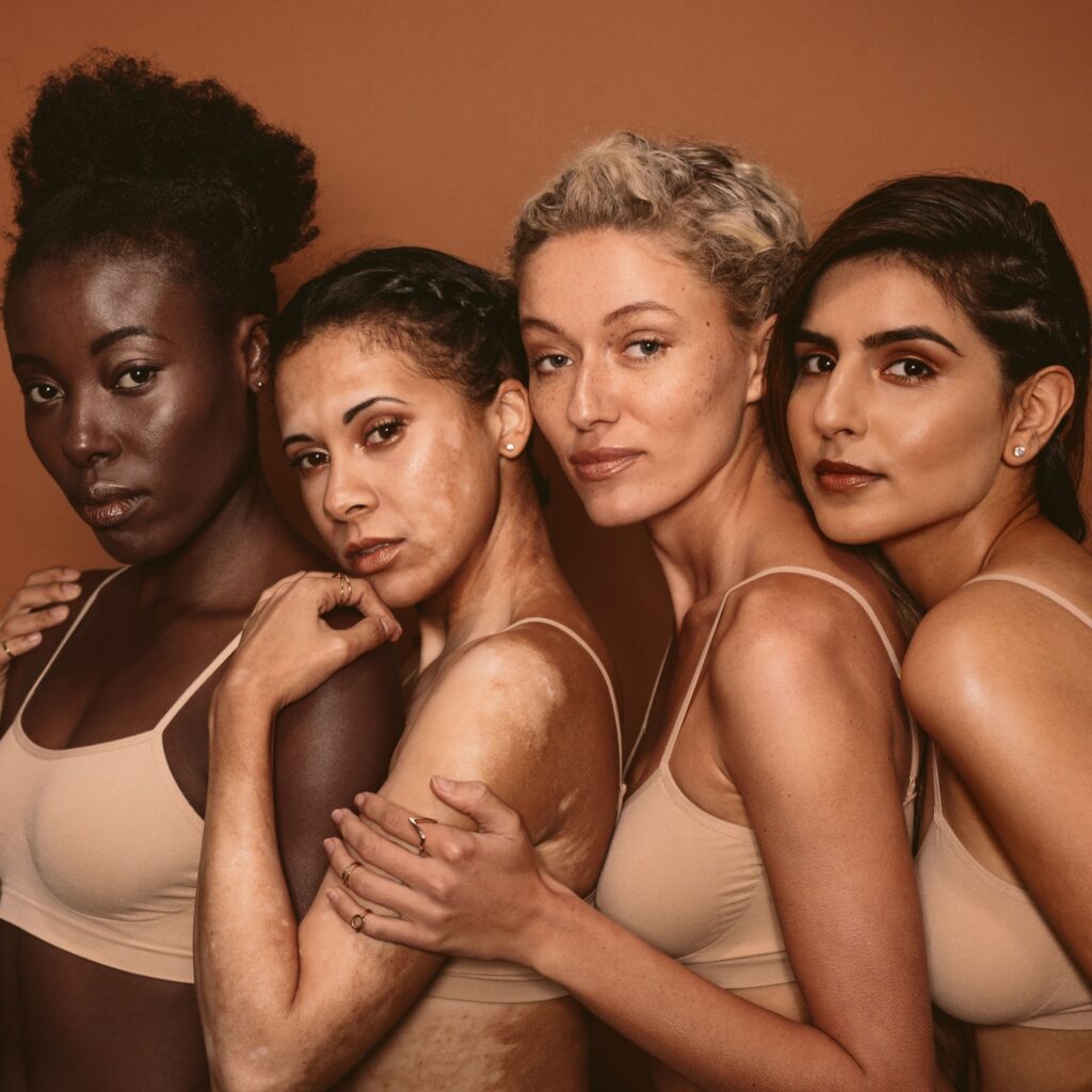 women in skincare